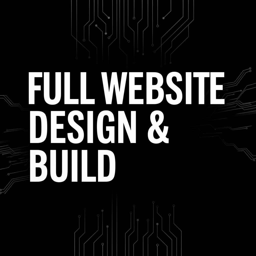 Full Website Design & Build